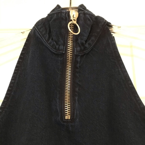 Marques Almeida frayed denim tank top with zip - Picture 7 of 14